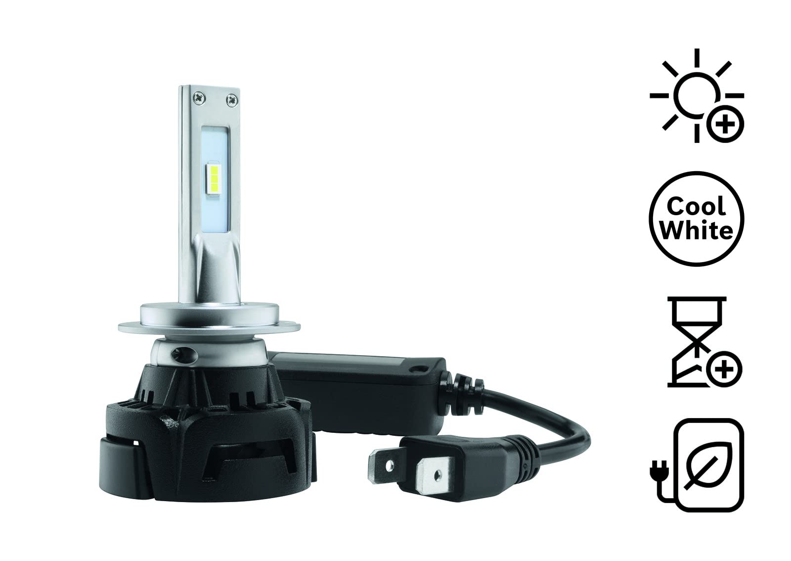 Bosch HCP Lampadine e illuminazione H7 LED Gigalight lampadine 2 pezzi 6000K