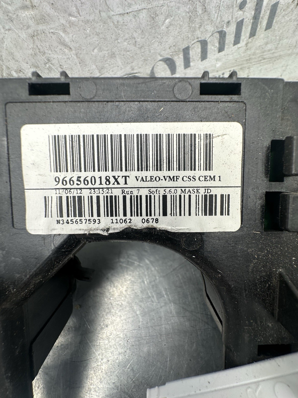 Pomili Rivestimenti interni e parti interne Devioluci Blocco Comandi Volante Peugeot 207 208 Citroen C3 96656018XT usato