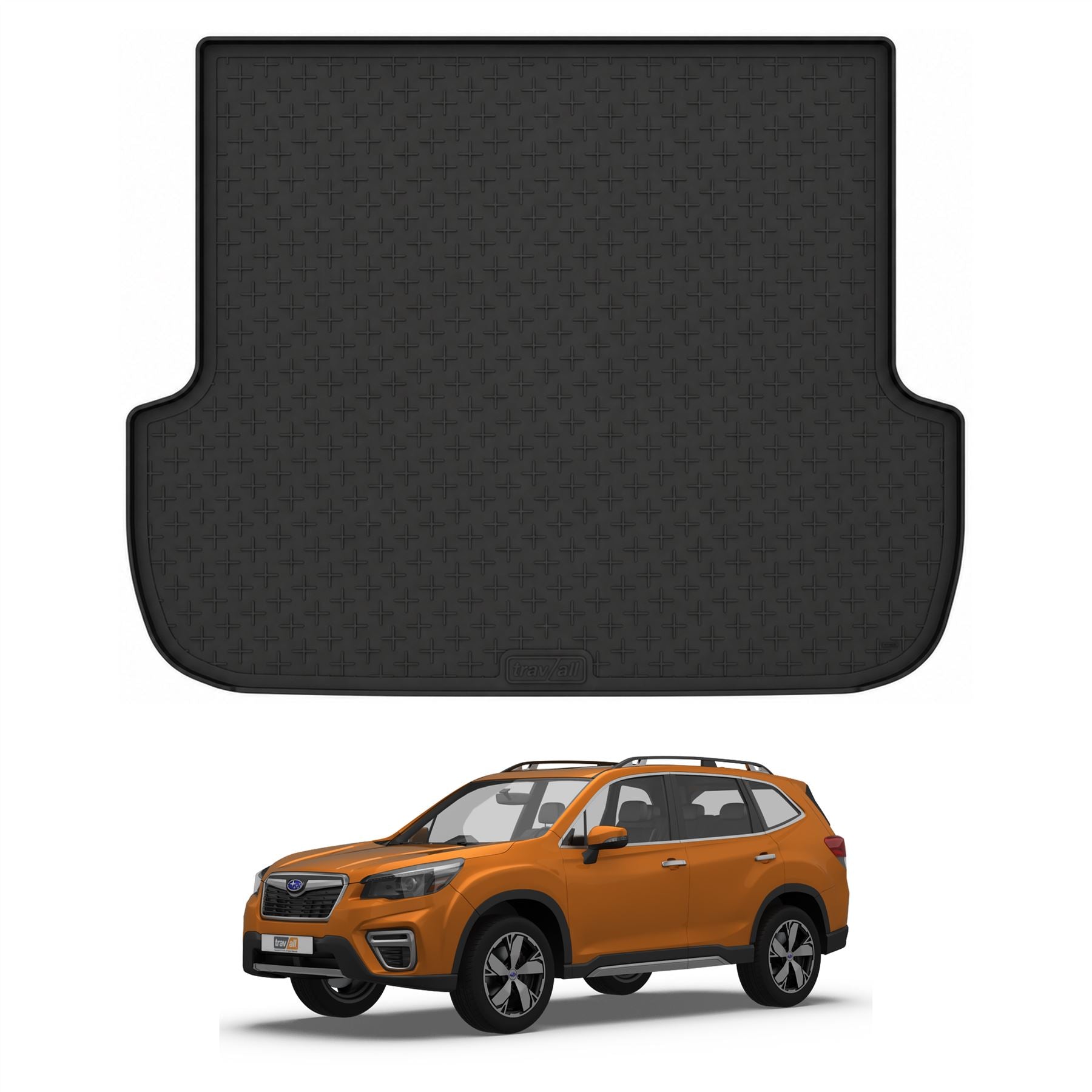 Travall Trunk Liners Subaru Forester vasca baule in gomma 2018-2025