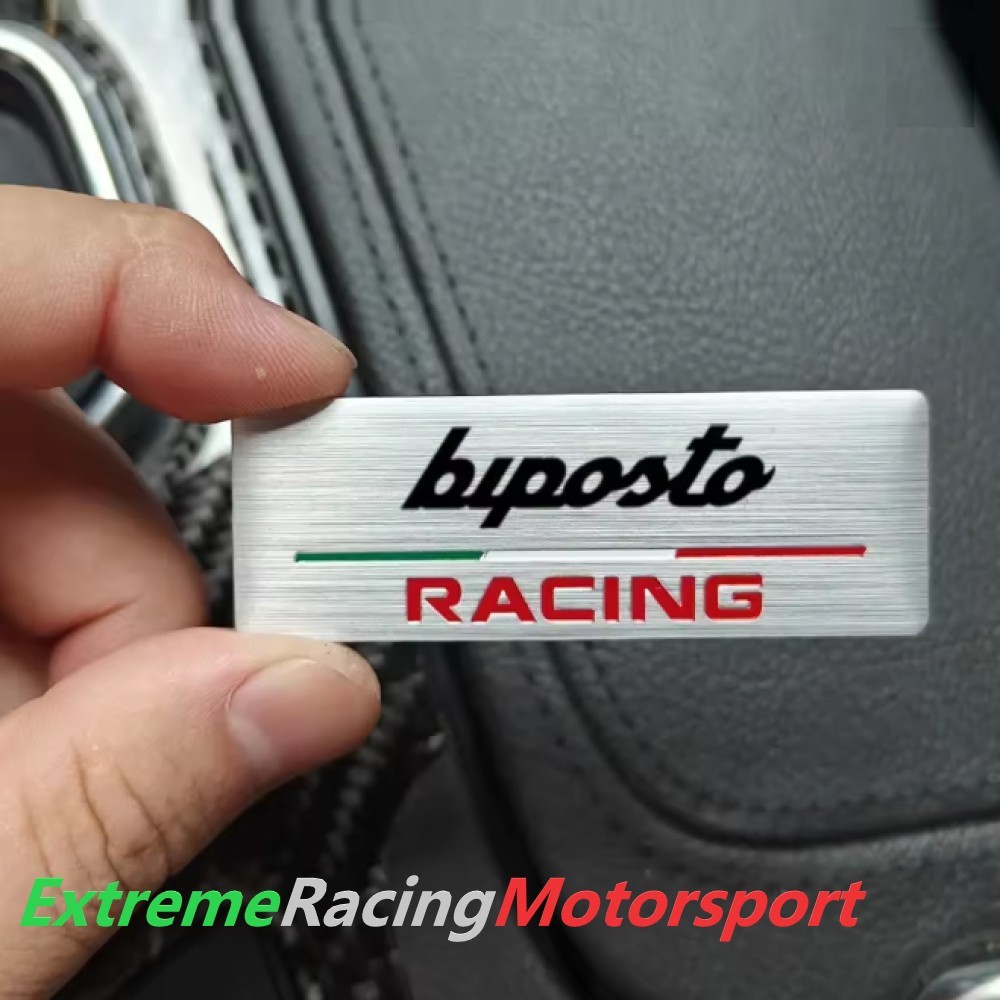 Xtreme Racing Decorazioni Auto e Adesivi stemma interno Biposto Racing adesivo alluminio