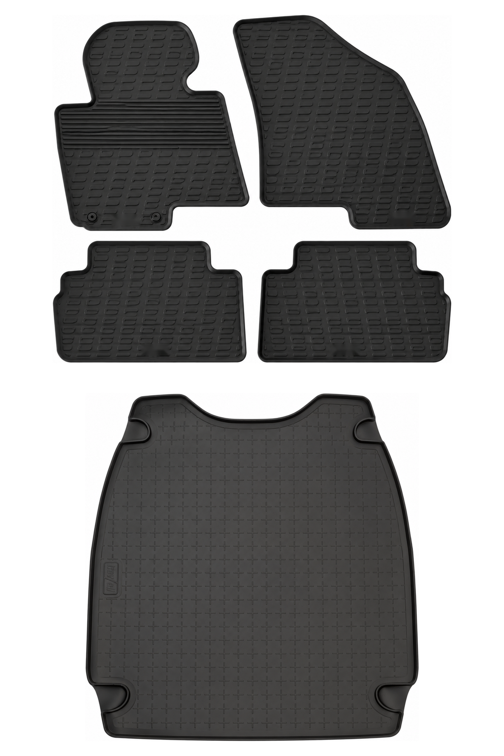 Travall Bundles Kia Sportage kit tappetino bagagliaio e auto gomma 2010-2015