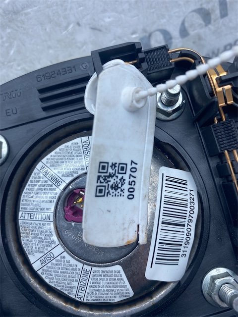 Pomili Dispositivi di sicurezza Dispositivo airbag lato guida Fiat 500 3P airbag
