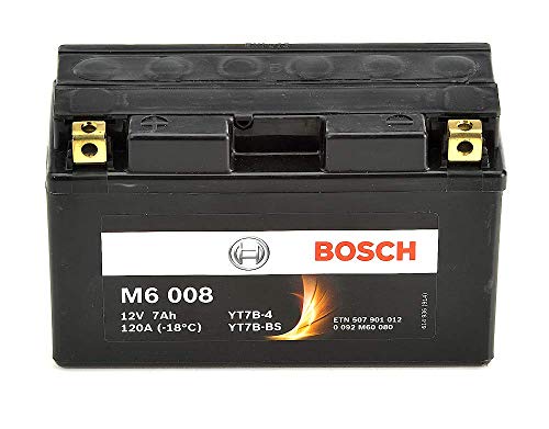 Bosch Batterie M6008 batteria moto AGM 7 Ah