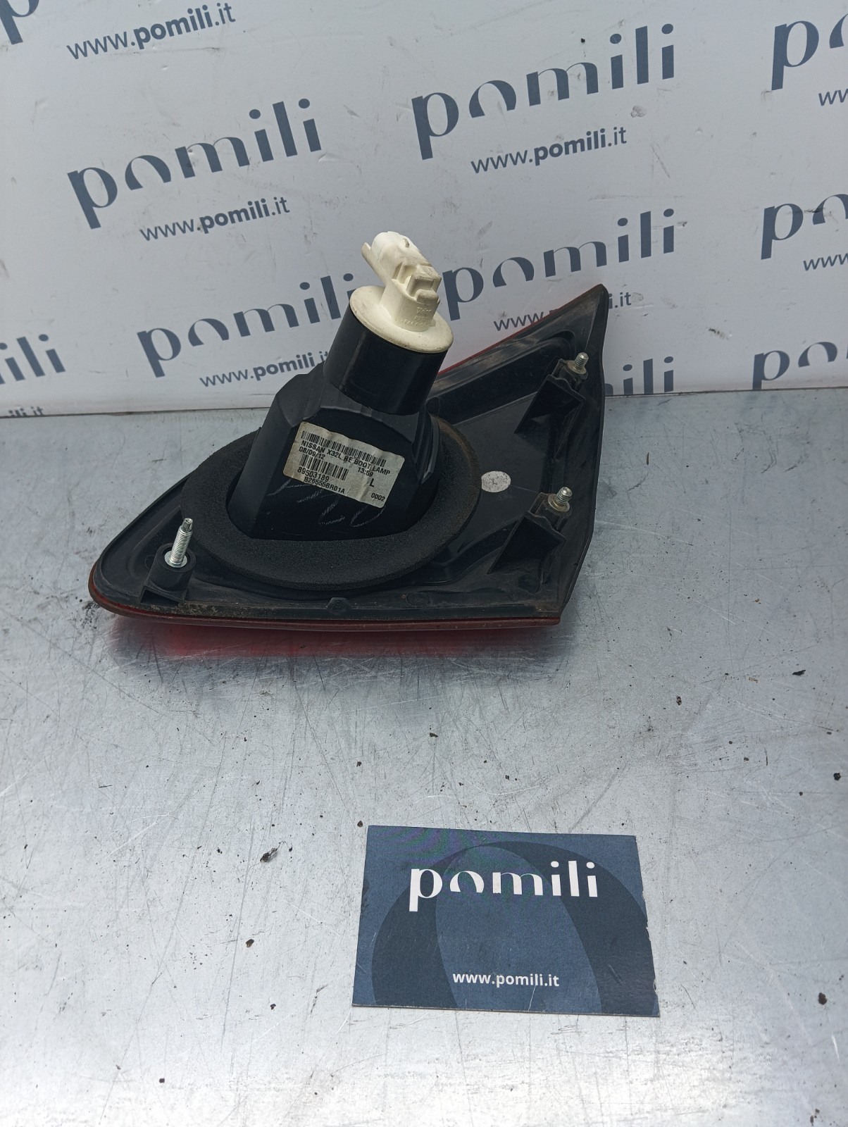 Pomili Fanaleria Nissan Qashqai I facelift 2010-13 fanale portellone sinistro usato