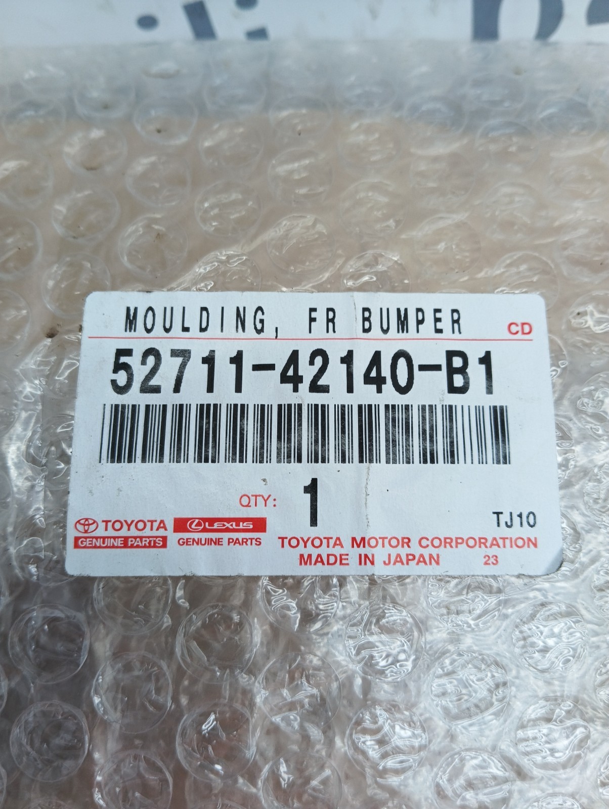Pomili Paraurti anteriore Modanatura inferiore Toyota RAV4 52711-42140-B1 nuova