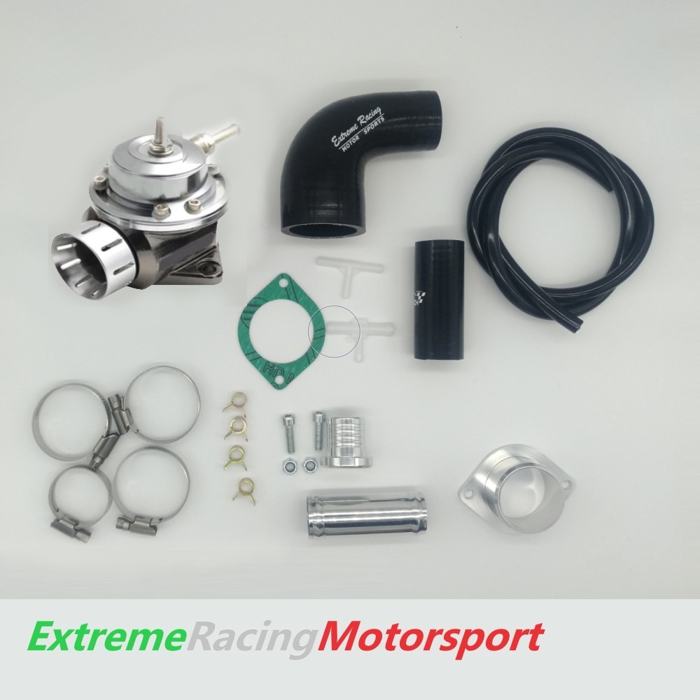 Xtreme Racing Kit Completo Valvola Pop Off ERM FV Abarth 500 Silver/Black