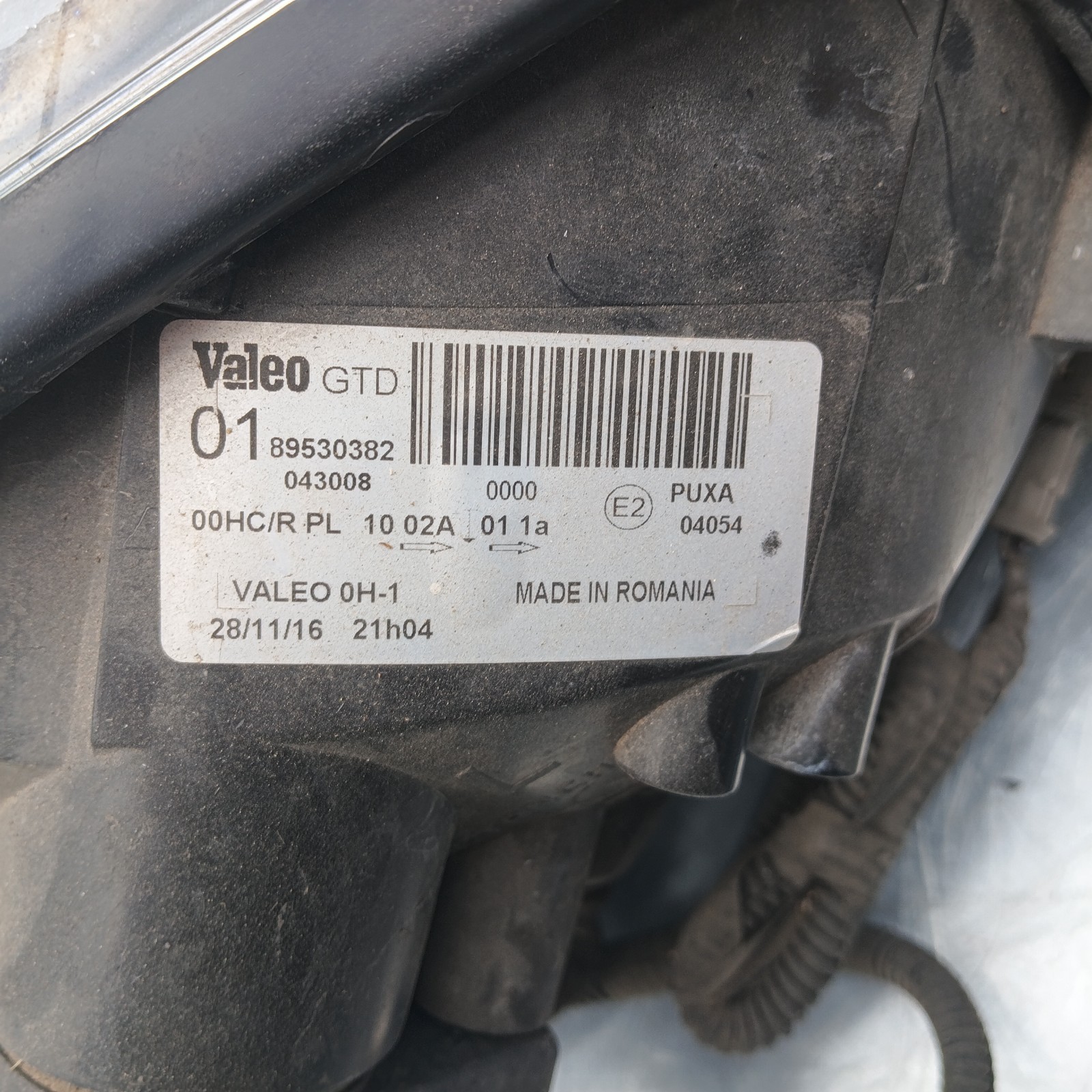 Pomili Fanaleria Toyota Aygo faro anteriore sinistro 2005-2014 usato