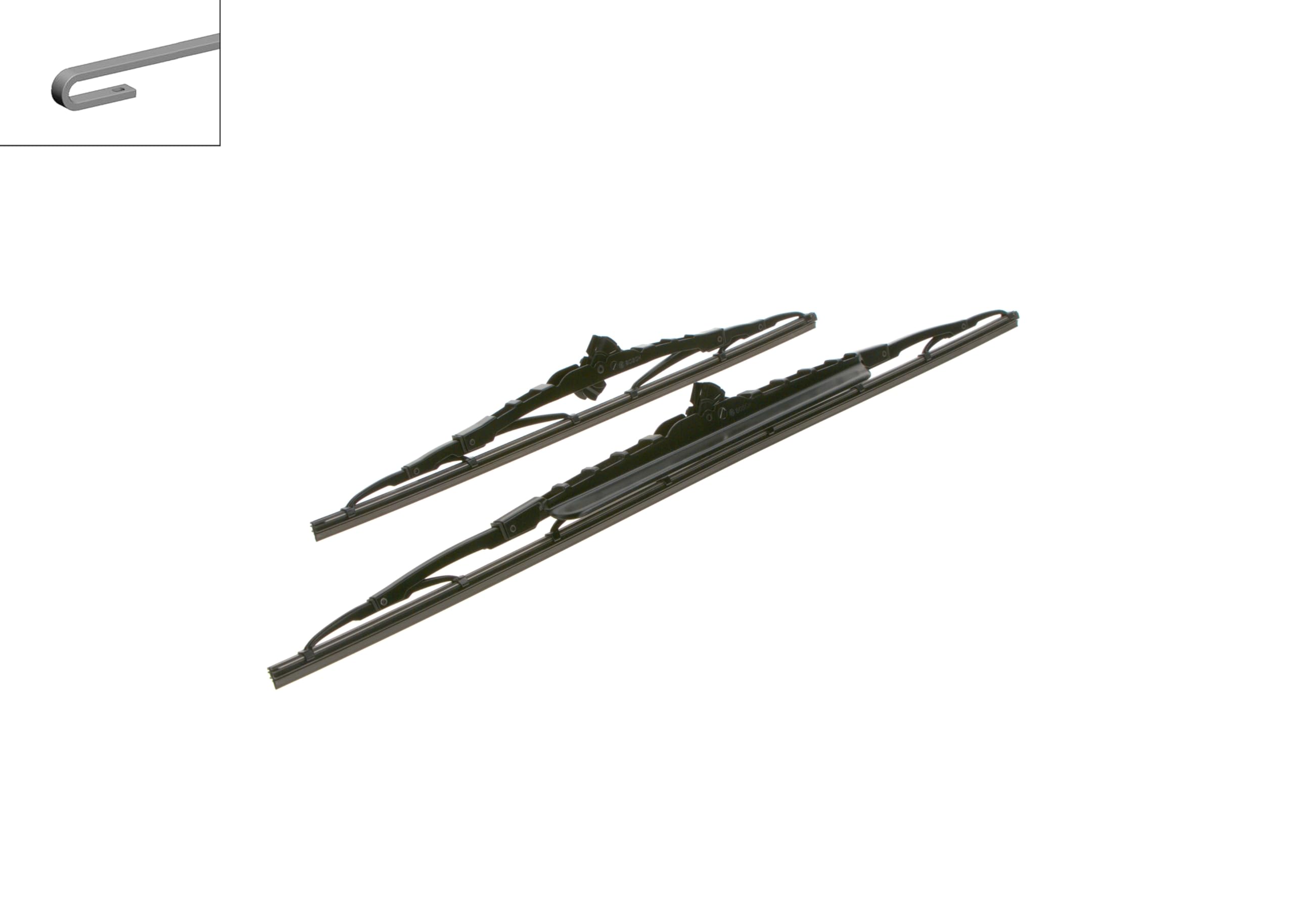 Bosch Spazzole tergicristallo 3397010297 Twin 2 pezzi 600 e 400 mm