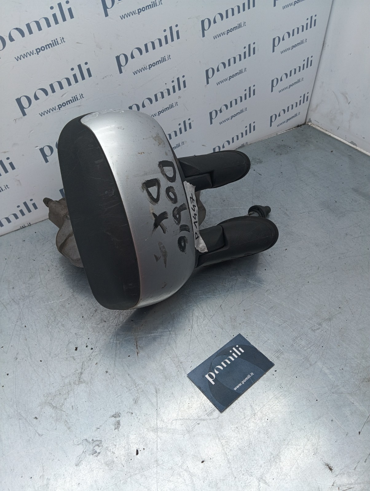 Pomili Cristalli Fiat Doblo specchio retrovisore destro manuale 0158099 usato