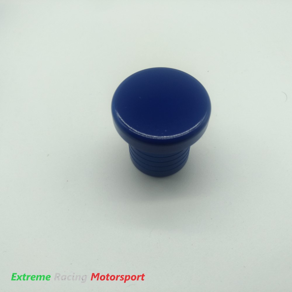 Xtreme Racing Impianto Carburante e Regolatori di Pressione tappo alluminio 25 mm Dark Blue