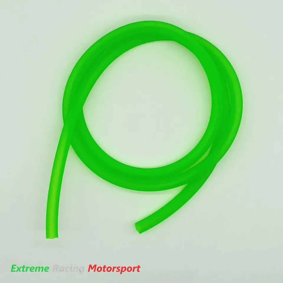 Xtreme Racing tubo siliconico carburante 5×7 mm verde clear 1 m