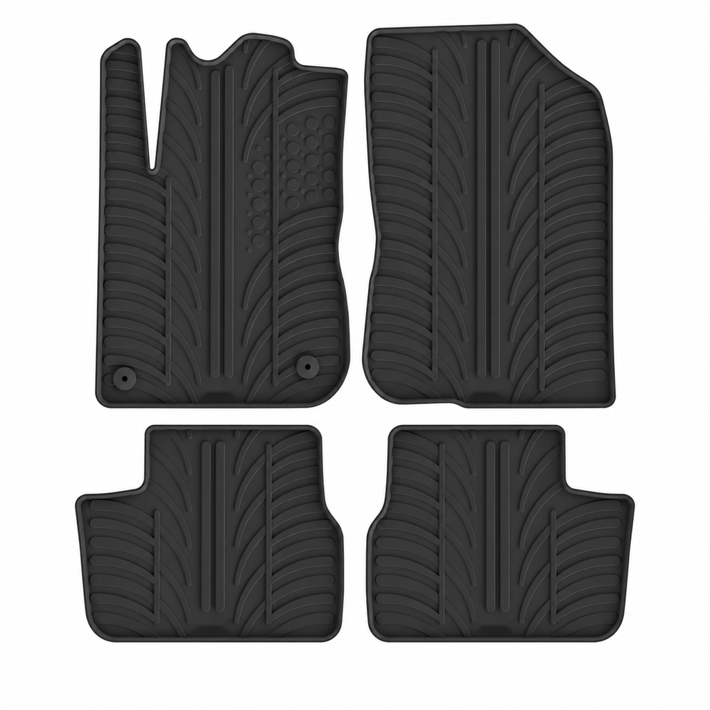 Travall Car Mats Peugeot 208 2012-2019 tappetino in gomma