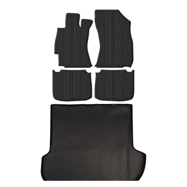 Travall Bundles Subaru Outback tappetini e vasca baule in gomma 2014-2020
