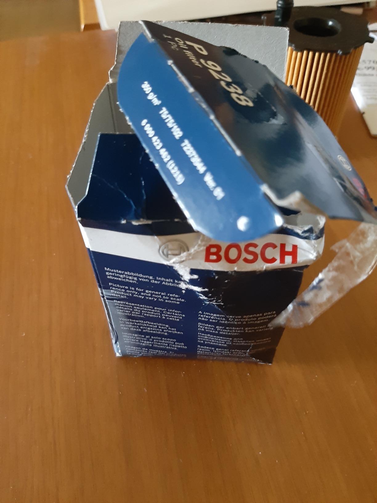 Bosch Filtri P9238 filtro olio motore resistente alla corrosione