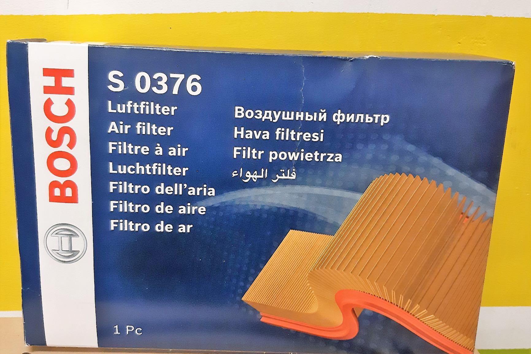 Bosch Filtri F026400376 filtro aria elemento 239×121×63 mm