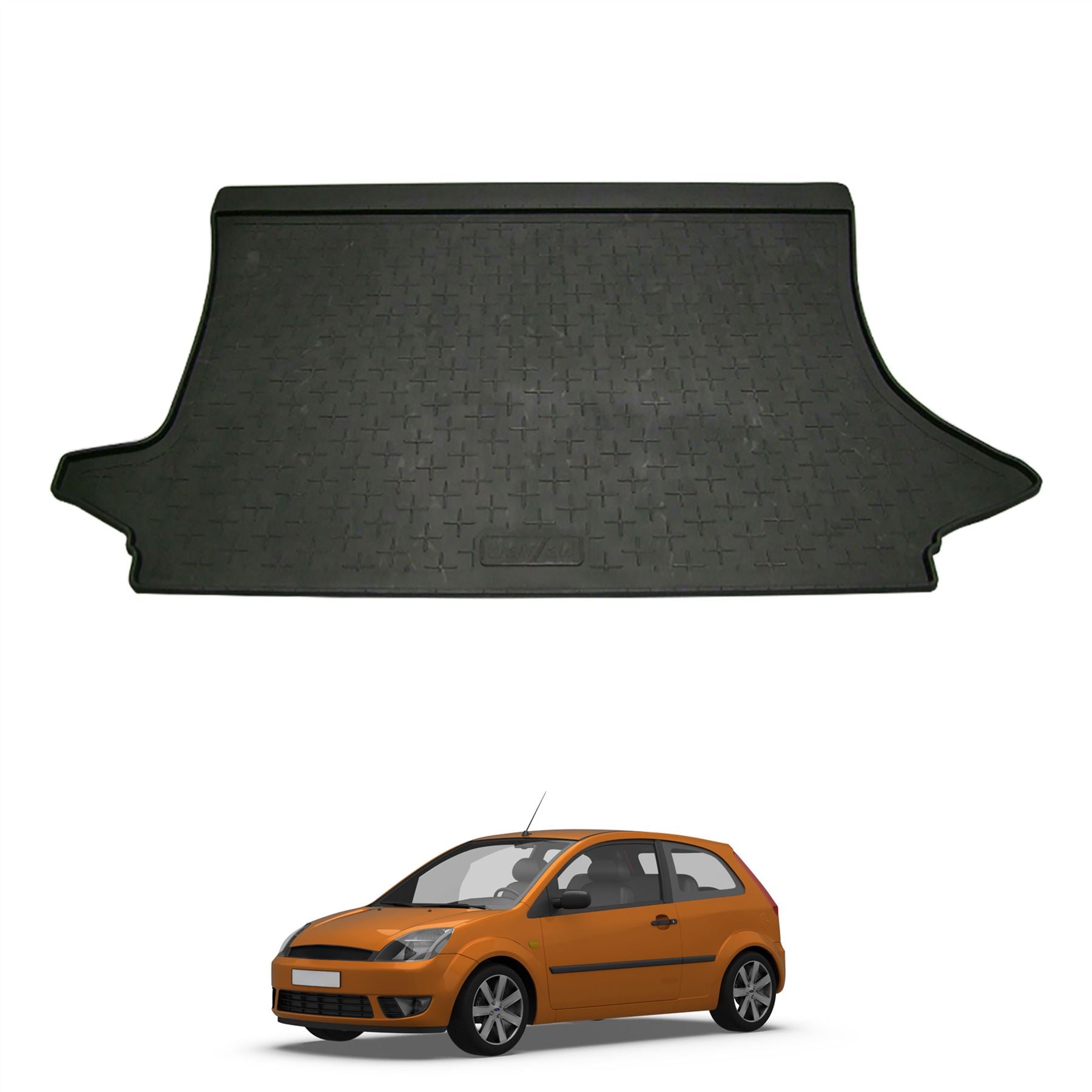 Travall Trunk Liners Ford Fiesta protezione baule in gomma 2002-2008