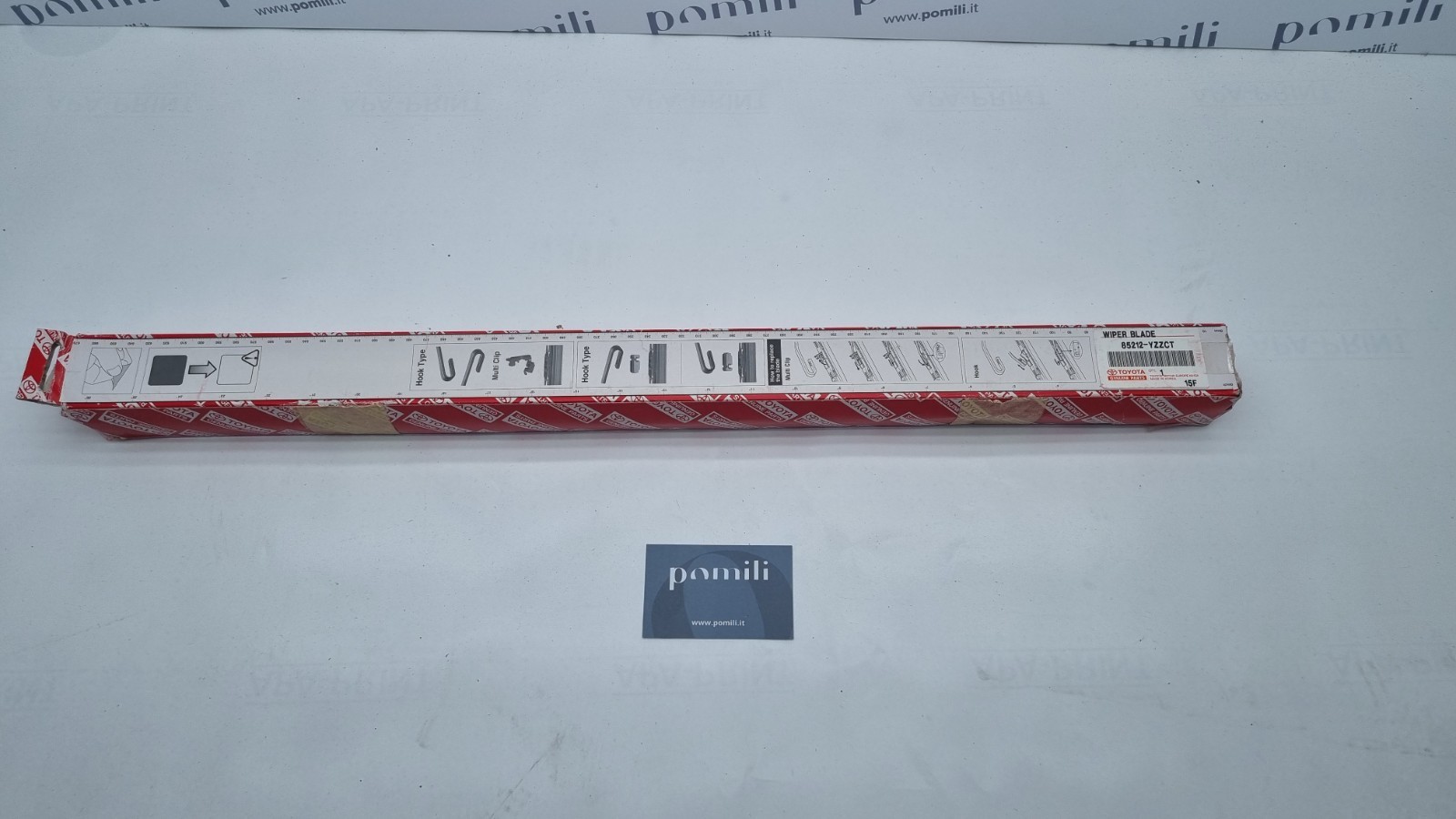 Pomili Cristalli 85212-YZZCT spazzola tergicristallo 530 mm anteriore