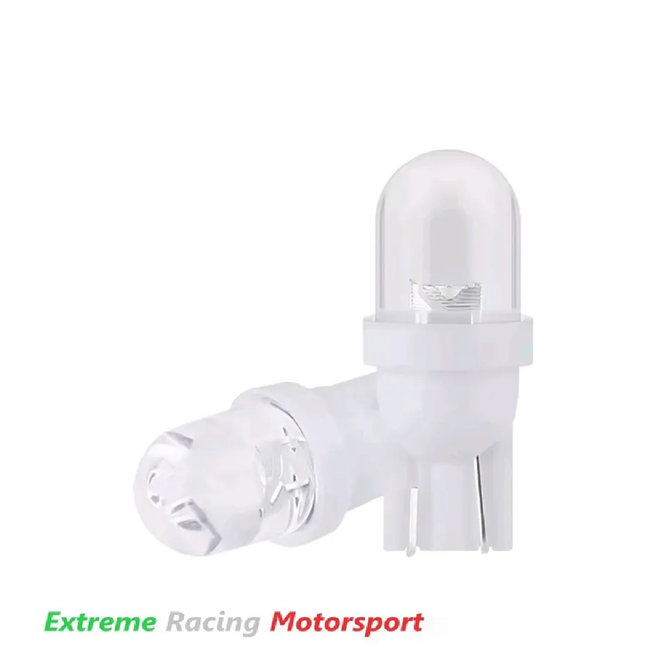 Xtreme Racing Lampadine LED Luci Targa T10 W5W Whyte 12 V coppia