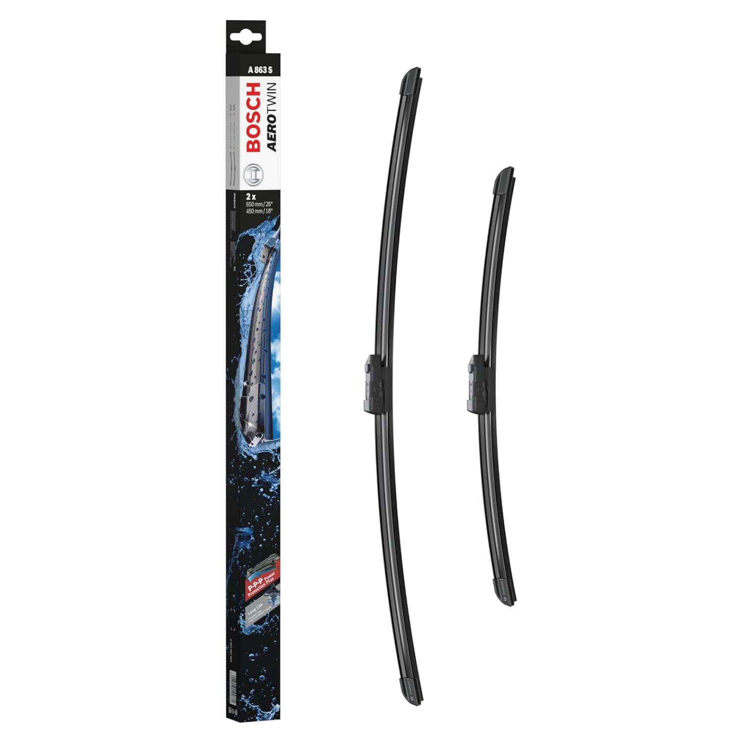 Bosch HCP Spazzole tergicristallo Aerotwin A 863 S anteriori 650/450 mm