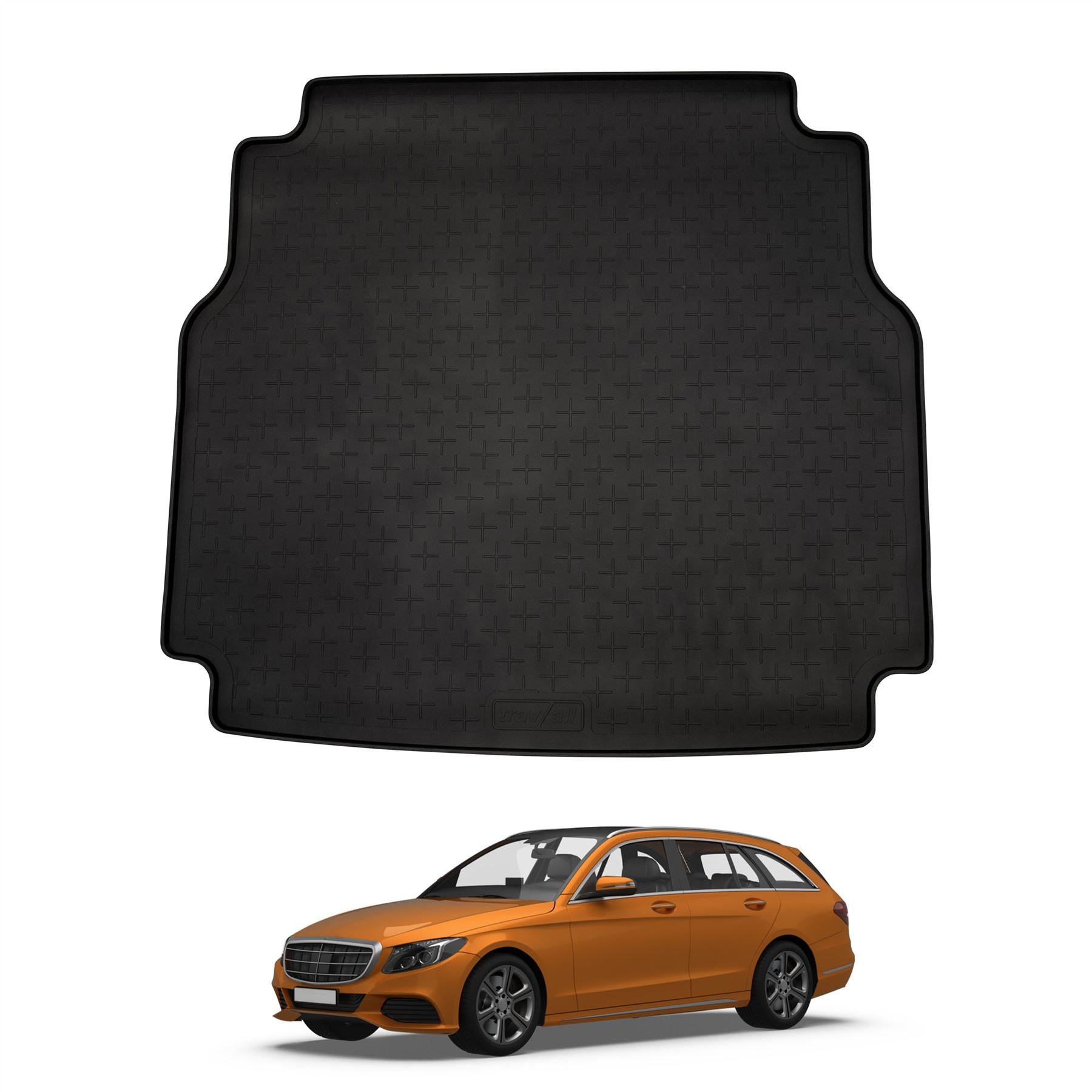 Travall Trunk Liners Mercedes C-Class Tappetino baule 2014-2021 gomma