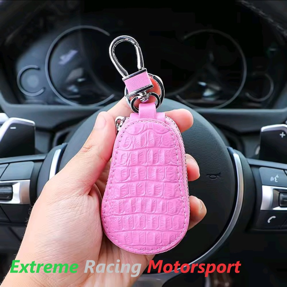 Xtreme Racing Decorazioni Auto e Adesivi Portachiavi Contenitivo PU Typ 3 rosa