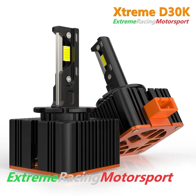 Xtreme Racing Kit Illuminazione LED DSeries D30 D8S lampade LED coppia 30000 lumen CANBUS