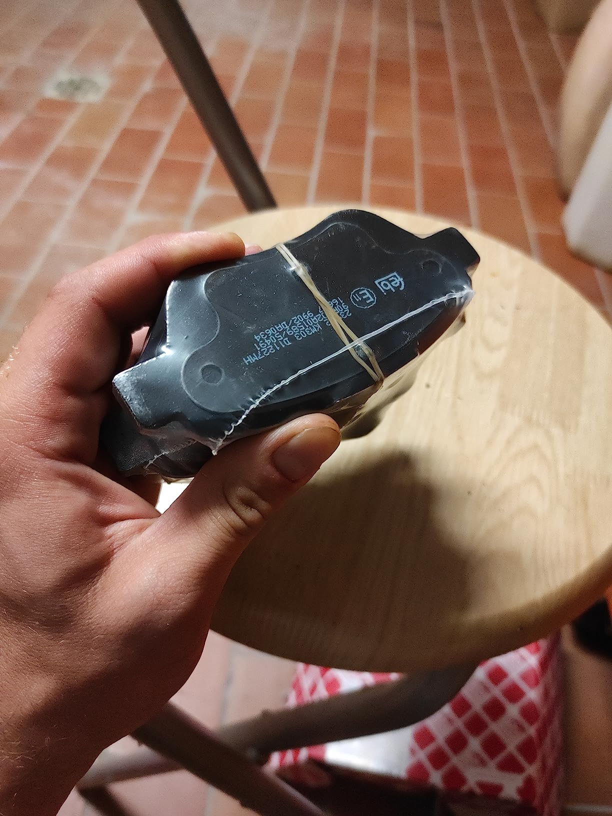febi bilstein 16627 pastiglie freno anteriori con segnalatore acustico