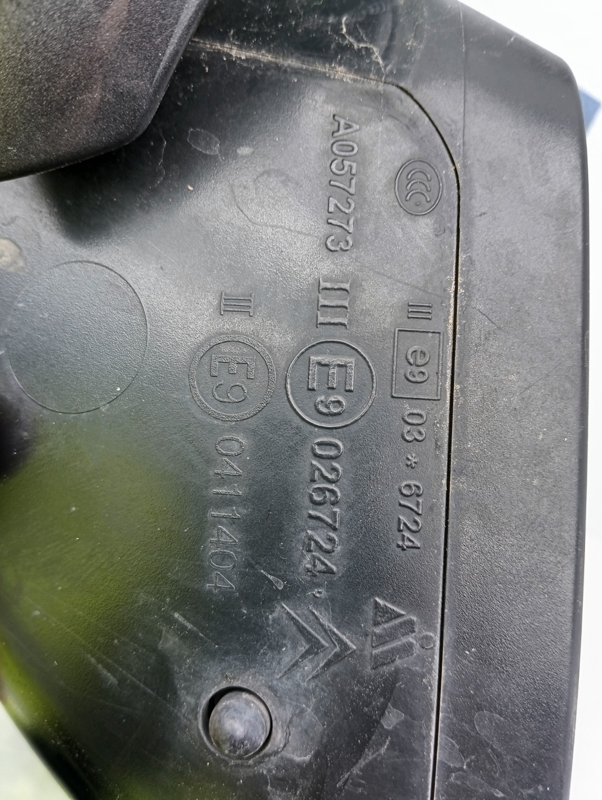 Pomili Cristalli CITROEN C4 specchietto destro 411404 10 pin usato