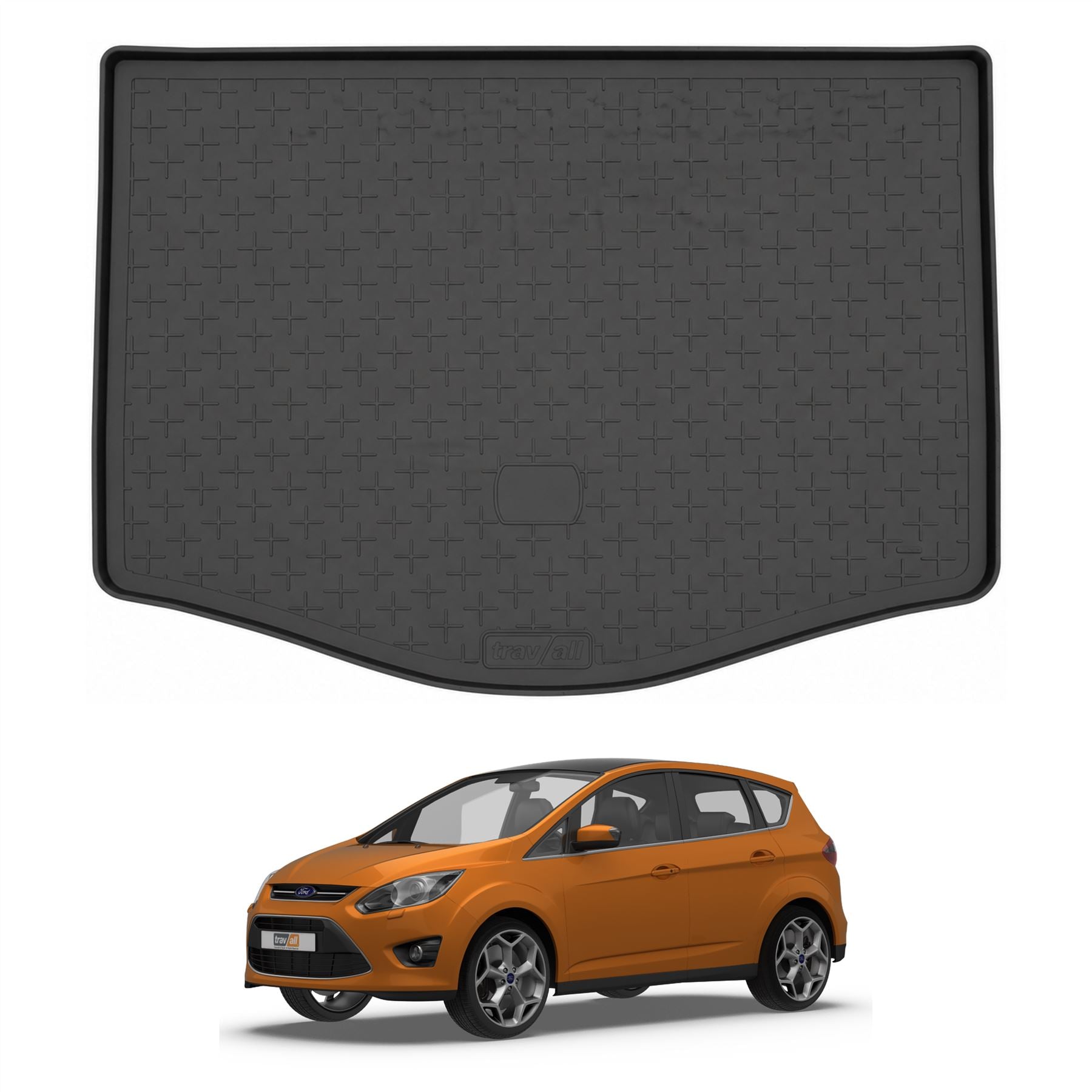 Travall Trunk Liners Ford C-Max vasca baule in gomma 2010-2019