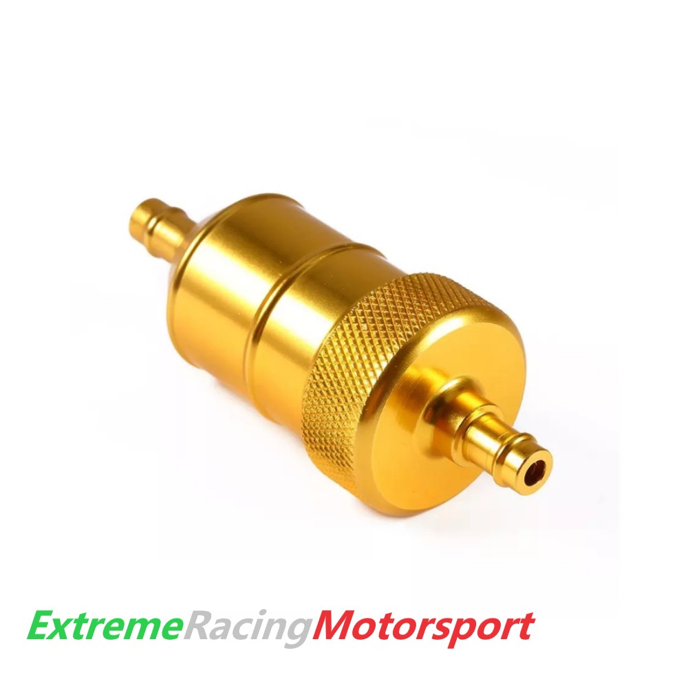 Xtreme Racing Filtri Olio e Carburante filtro carburante in alluminio oro 6 mm bassa pressione