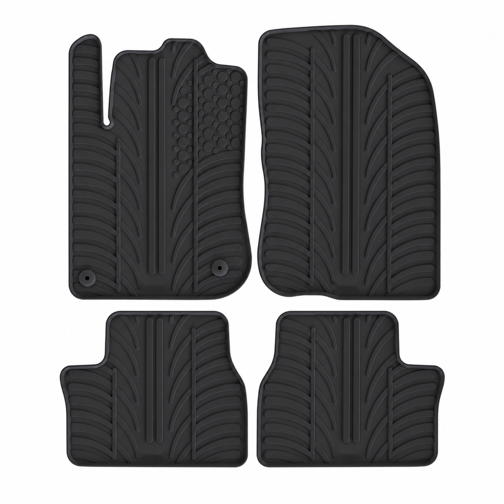 Travall Car Mats Peugeot 2008 (2013-2019) tappetini auto in gomma su misura