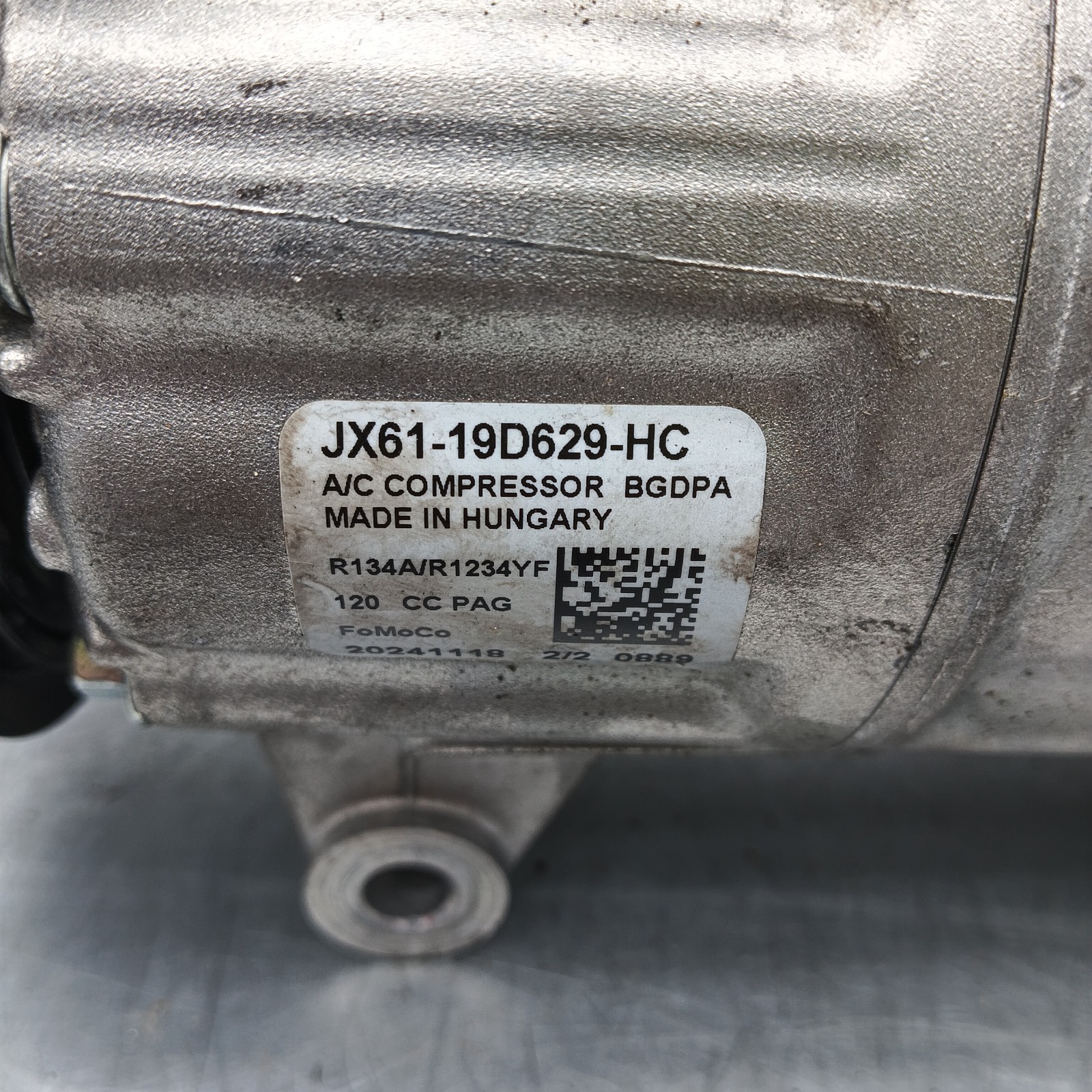 Pomili Climatizzazione JX61-19D629-HC compressore A/C usato