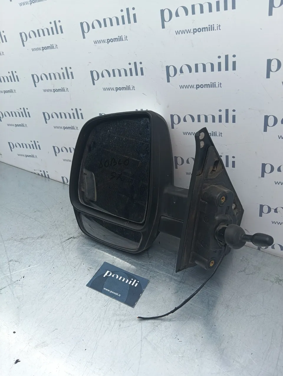 Pomili Cristalli Fiat Doblò 026286 specchio retrovisore sinistro usato