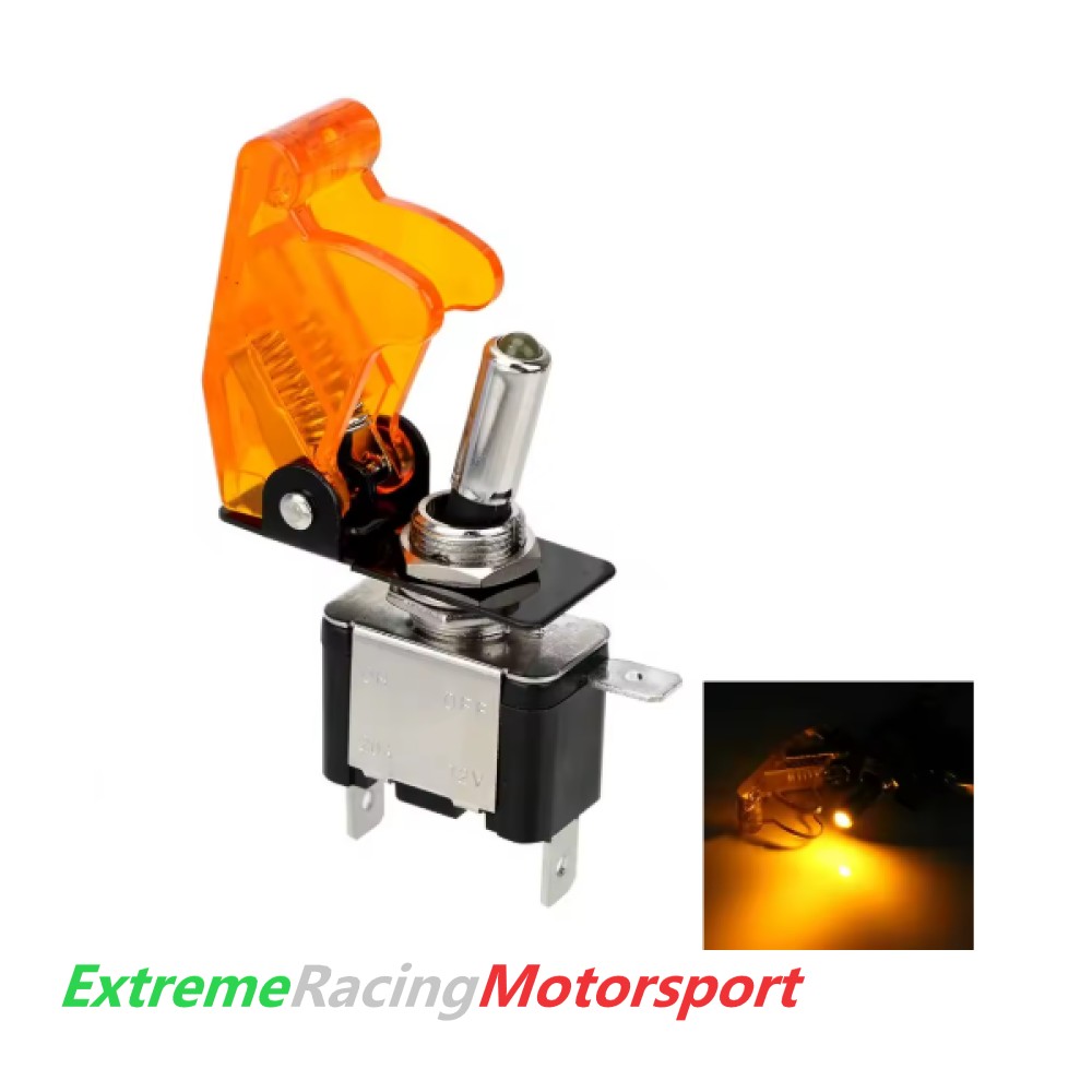 Xtreme Racing Accessori per Illuminazione LED Interruttore ON OFF Illuminazione Led GIALLO