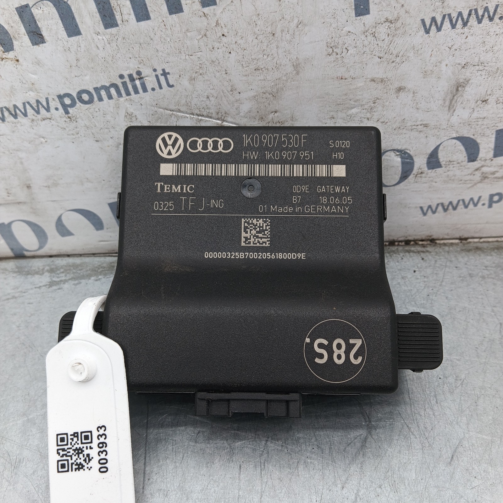 Pomili Motorini avviamento, alternatori, ECU e cavi Centralina Gateway CAN Volkswagen/Audi/Seat/Skoda (modelli 2004-2008) 1K0907530F usata