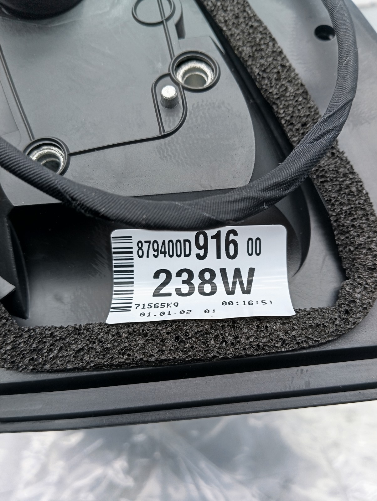 Pomili Cristalli Specchietto retrovisore sinistro Toyota Yaris I 879400D91600 nuovo