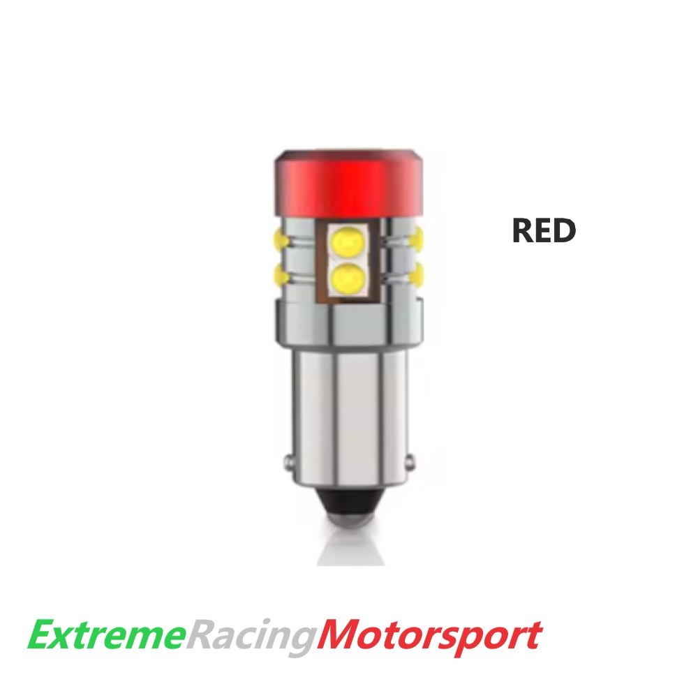 Xtreme Racing Lampadina Led Luce Retronebbia ERM H21W BAY9S rossa
