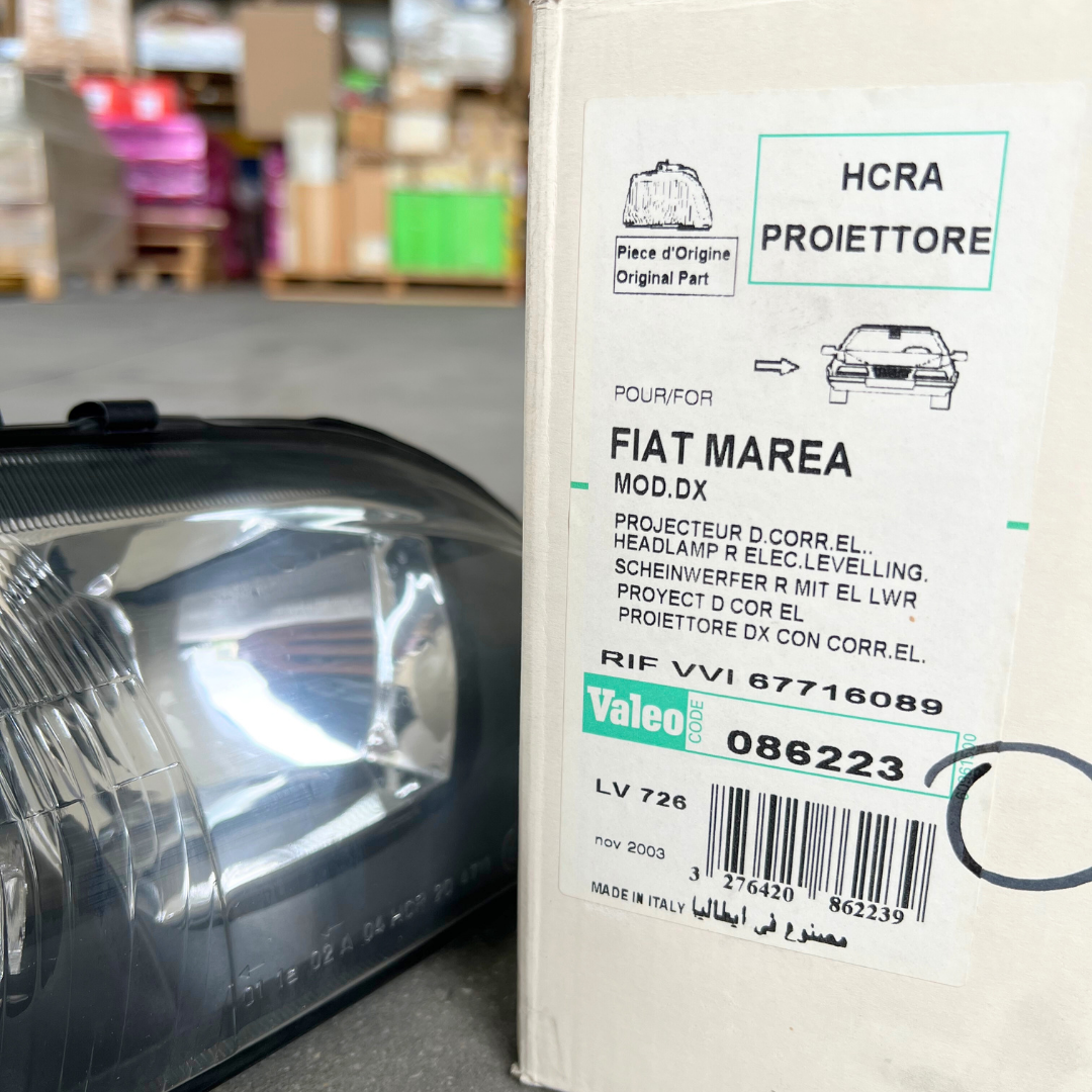 Valeo Fanaleria 086223 fanale anteriore destro Fiat Marea