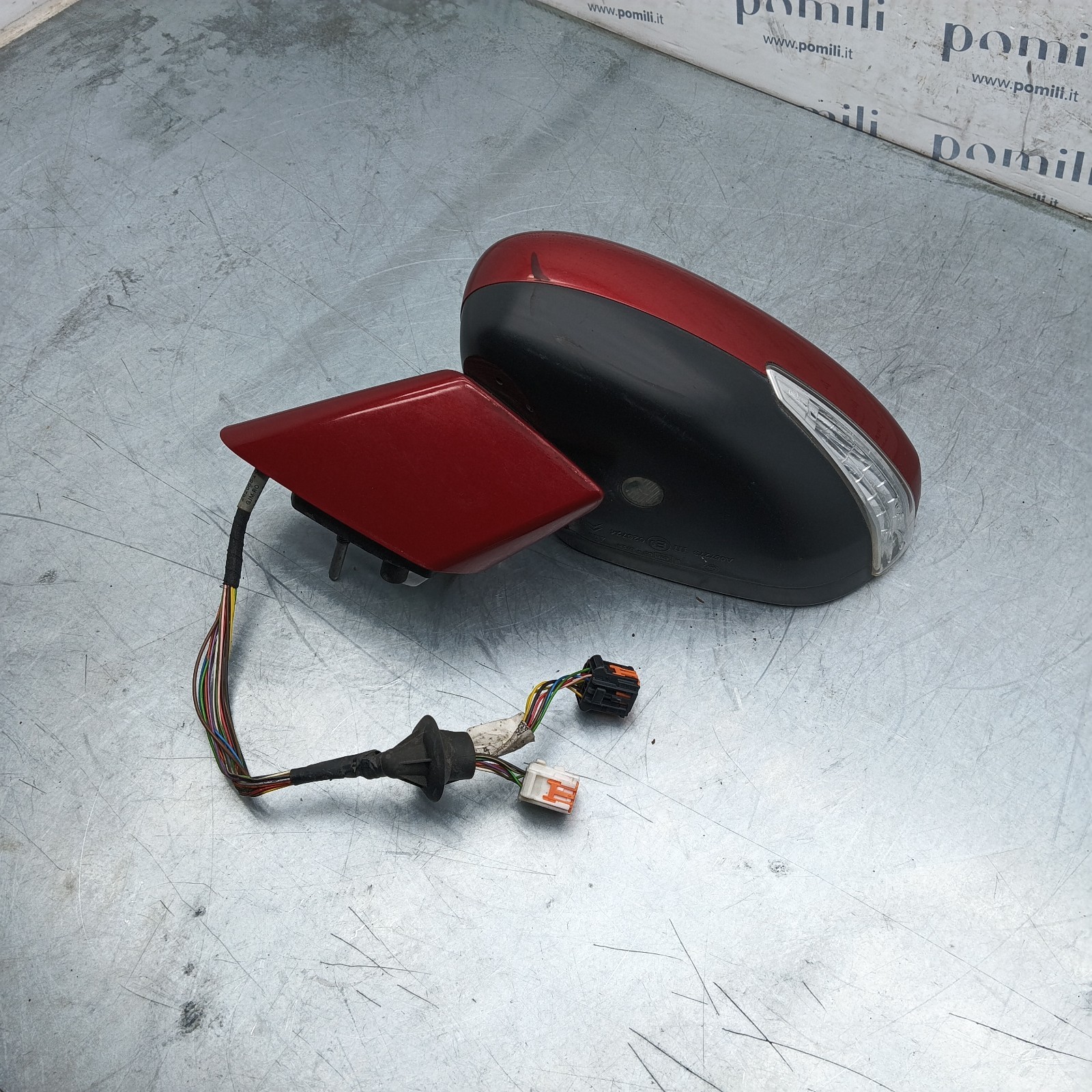 Pomili Cristalli Specchietto retrovisore C4 Picasso II sinistro 16 pin usato