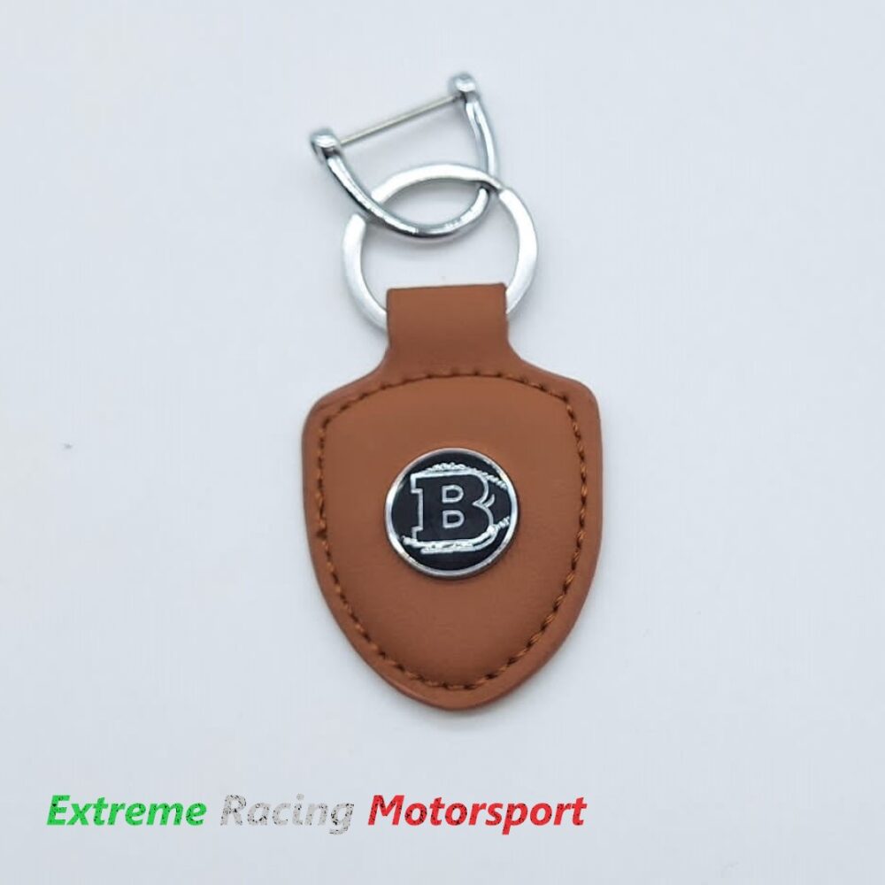 Xtreme Racing Portafogli e Articoli in Ecopelle New25 Brabus portachiavi marrone