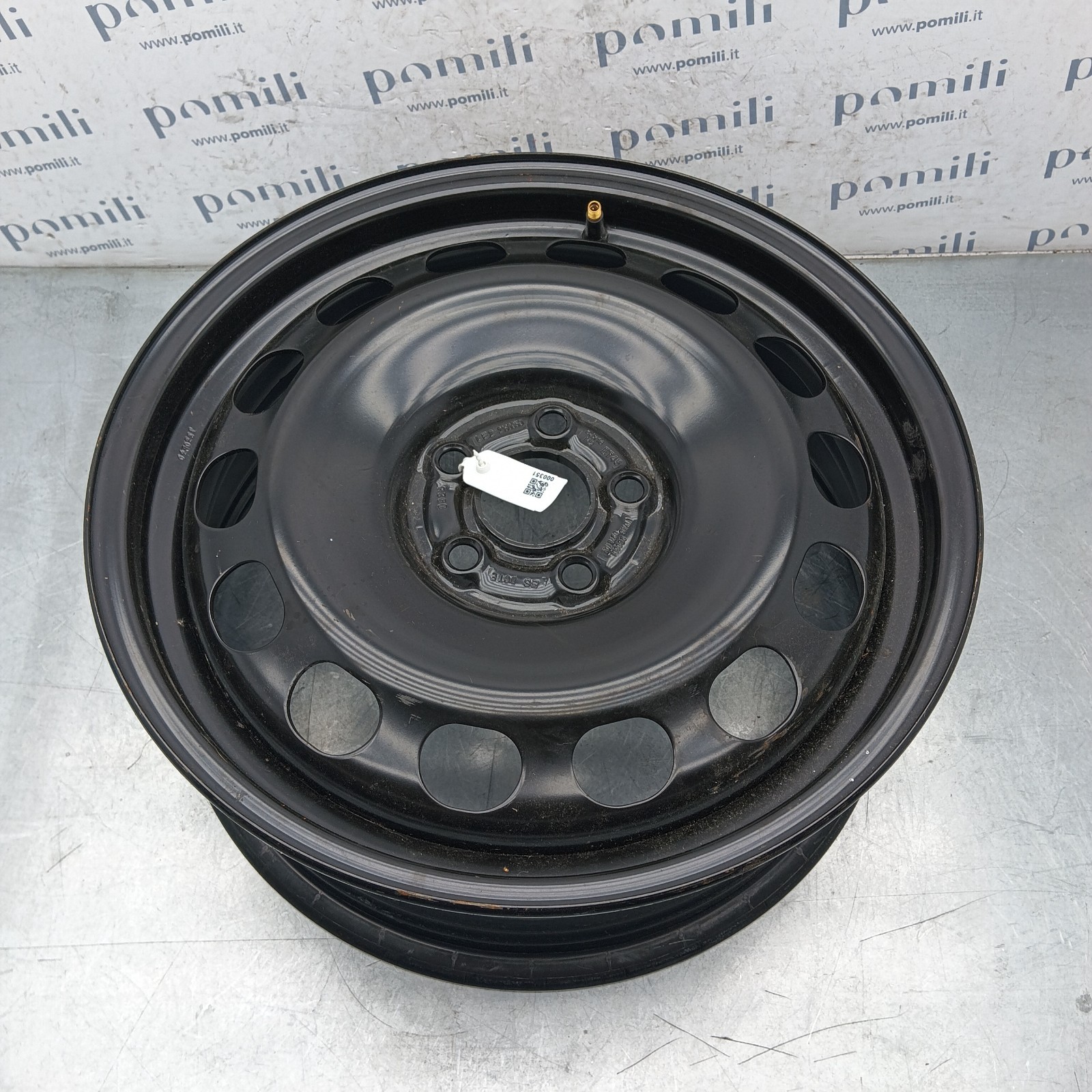 Pomili Altro auto Renault R16 cerchio in ferro 5 fori 2160959