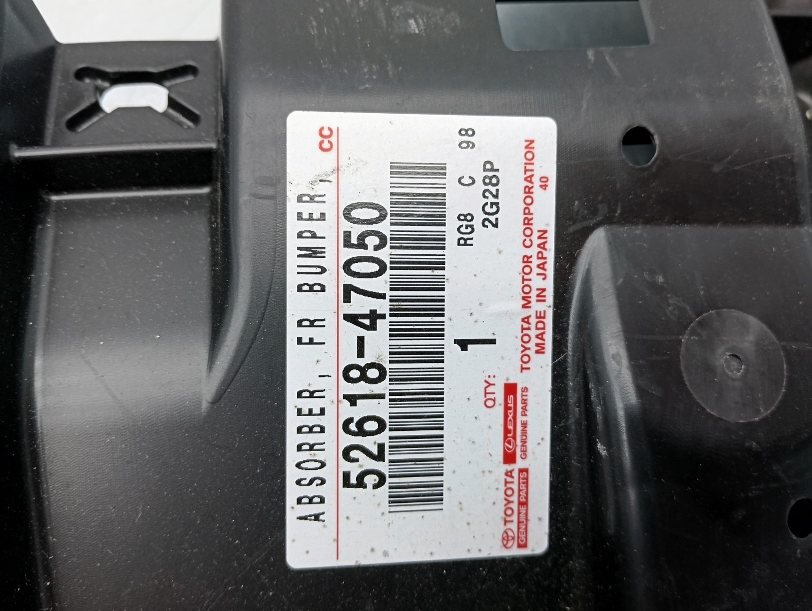 Pomili Paraurti anteriore Protezione inferiore paraurti frontale Toyota Prius (2011-2015) 52618-47050 nuova