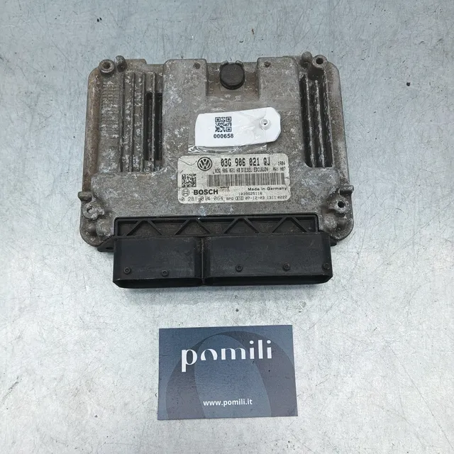 Pomili ECU Volkswagen Golf 5 03G906021QJ Centralina motore usata