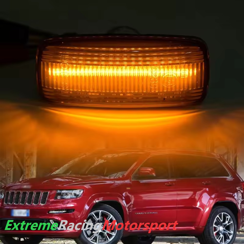 Xtreme Racing Indicatori di Direzione LED Dinamici Jeep Compass 2007-2017 coppia fumé IP67
