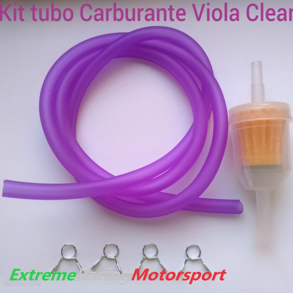 Xtreme Racing Impianto Carburante tubo siliconico carburante 5×7 mm viola 1 m