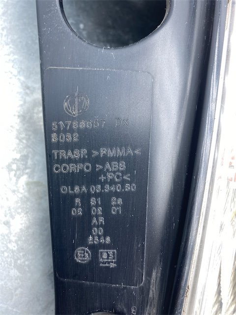 Pomili Fanaleria Fanale posteriore Lancia Ypsilon destro