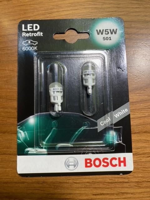 Bosch HCP Lampadine e illuminazione 1987301505 lampadina W5W LED 6000K