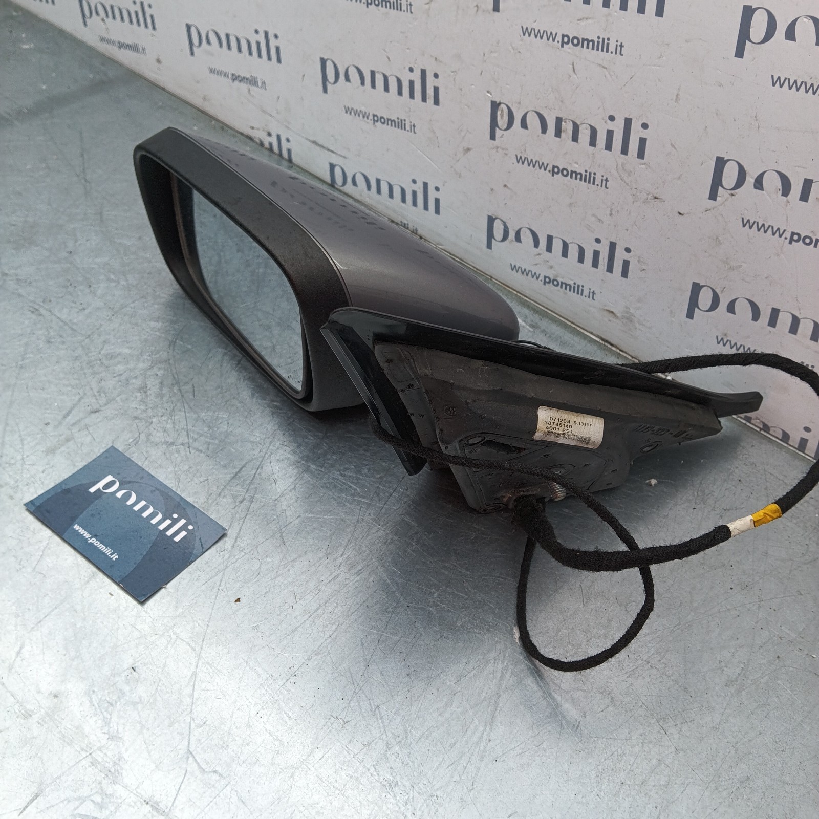 Pomili Cristalli specchietto retrovisore Volvo V50 sinistro 8 pin usato
