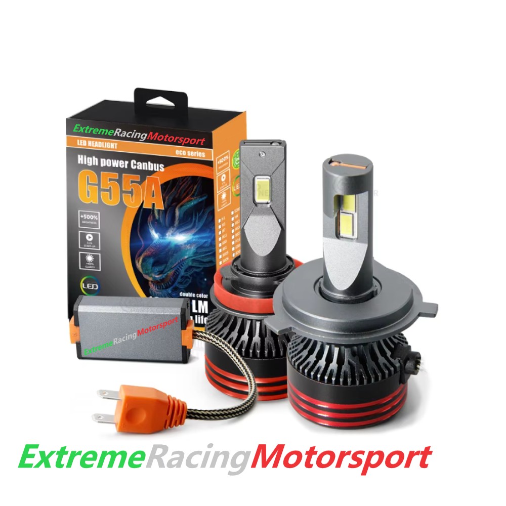 Xtreme Racing Lampadine LED ERM M8 PRO 130W H4 coppia 6000K
