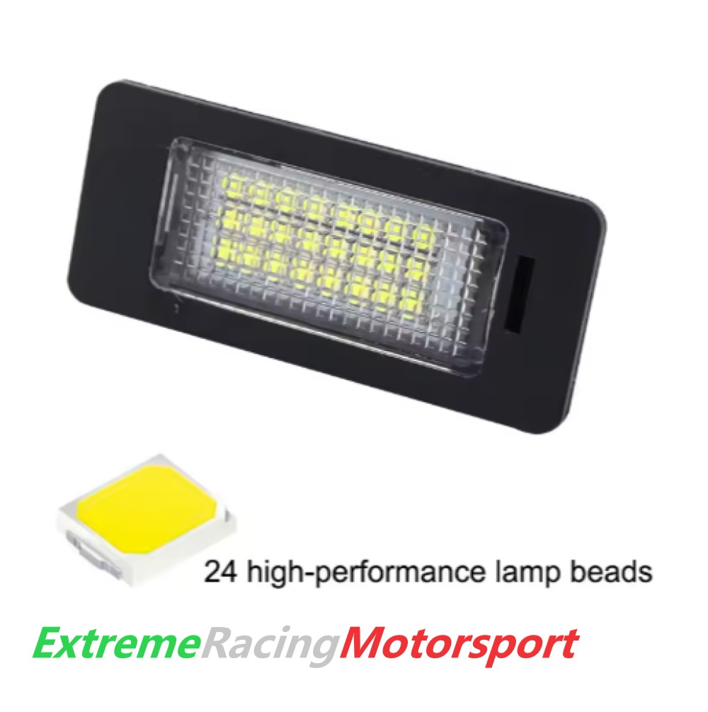 Xtreme Racing Accessori per Illuminazione LED Audi A4 B8 Pre Restyling 08-10 placchette targa LED coppia CANBUS